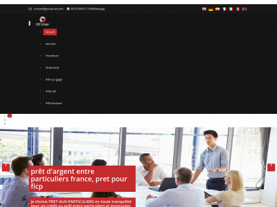 crf-groupe.com snapshot