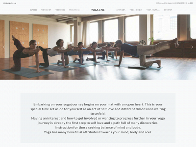 yogalive.org snapshot