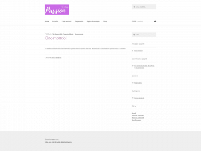passionbaby.it snapshot