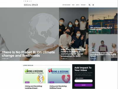socialspacemag.org snapshot