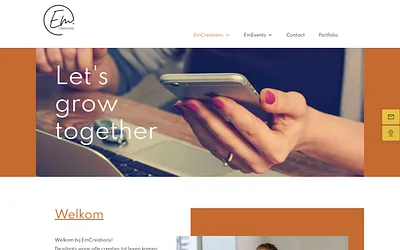 emcreationsandevents.be snapshot