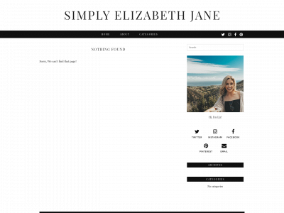 elizabethdinan.com snapshot