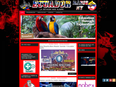 ecuadorradiony.com snapshot