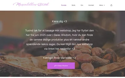 marialillie.dk snapshot