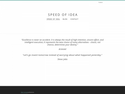 speedofidea.com snapshot