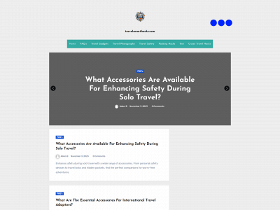 travelsmarthacks.com snapshot