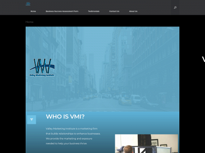 valleymarketinginstitute.com snapshot
