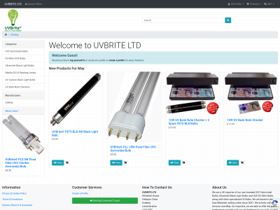 uvbrite.co.uk snapshot