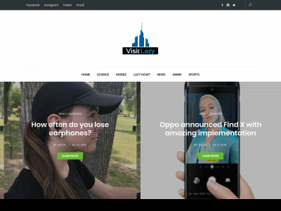 visitlazy.com snapshot