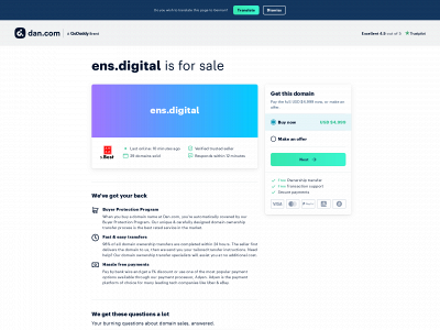 ens.digital snapshot
