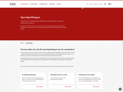 telc.agency snapshot