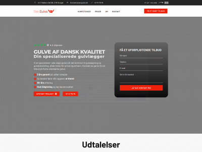 dangulve.dk snapshot