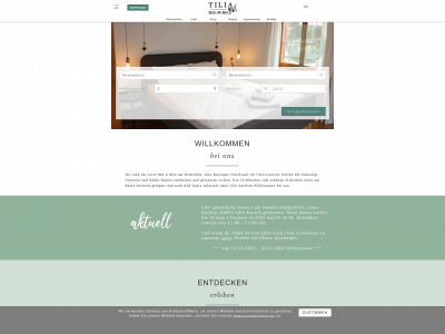 tilia-bnb.ch snapshot