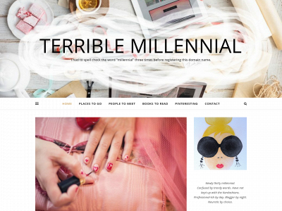 terriblemillennial.com snapshot
