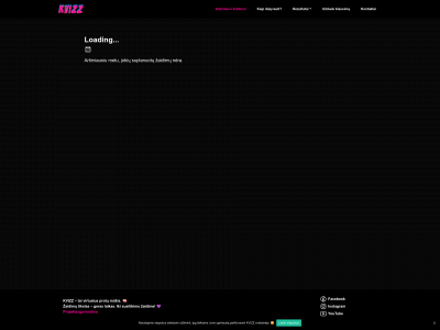 kvizzas.lt snapshot
