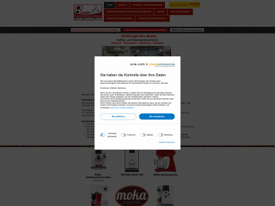 kaffee-bader.com snapshot