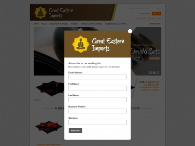 greateasternimports.com snapshot