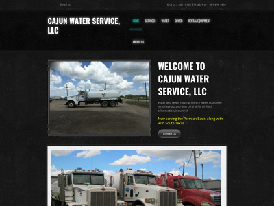 cajunwaterservice.com snapshot