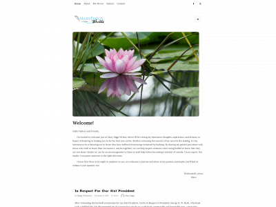 marydiggswrites.com snapshot