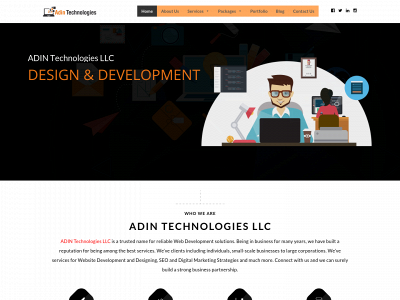 adinitservices.com snapshot