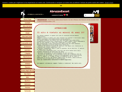 abruzzoescort.com snapshot