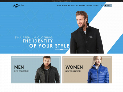 dnastyles.com snapshot