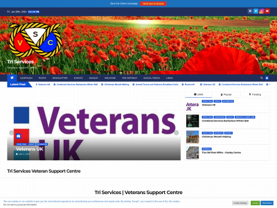 veteransupportcentre.org.uk snapshot