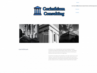 corinthium.com snapshot