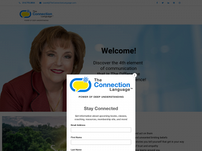 theconnectionlanguage.com snapshot
