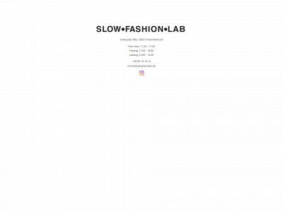 slowfashionlab.dk snapshot