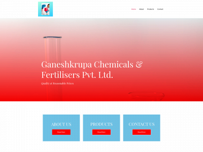 ganeshkrupachemicals.com snapshot