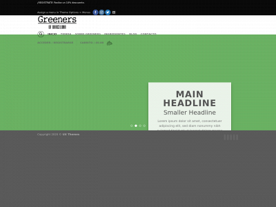 greenerscosmetics.com snapshot