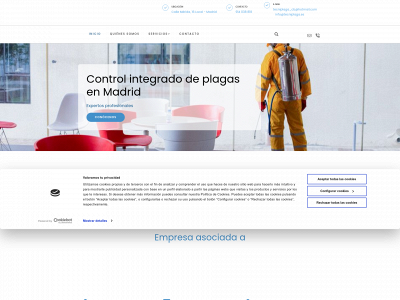 www.tecniplaga.es snapshot