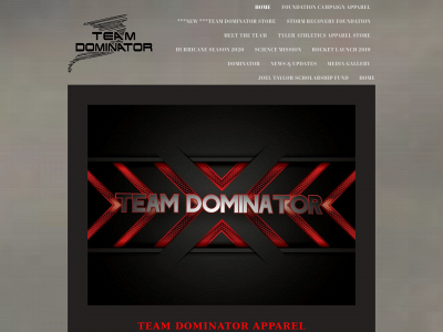 www.teamdominator.net snapshot