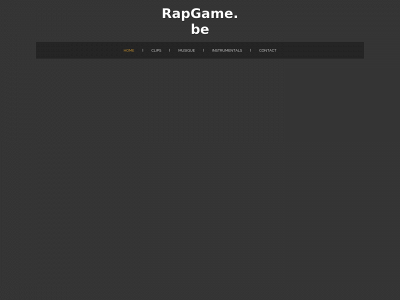 rapgame.be snapshot
