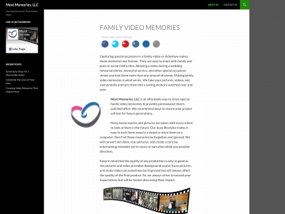 mostmemoriesllc.com snapshot