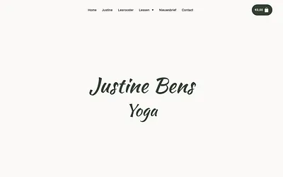 justinebens.be snapshot