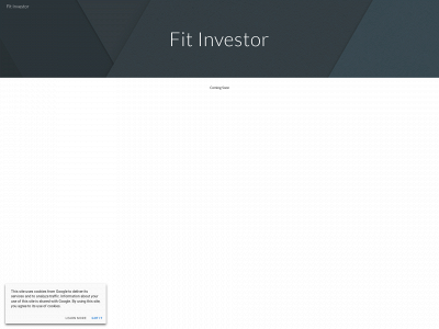 thefitinvestor.com snapshot