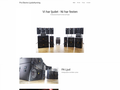 proelectro.se snapshot