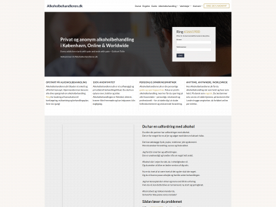 alkoholbehandleren.dk snapshot