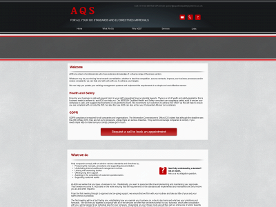 appliedqualitysystems.co.uk snapshot