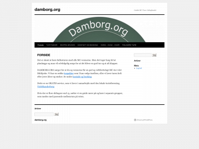 damborg.org snapshot