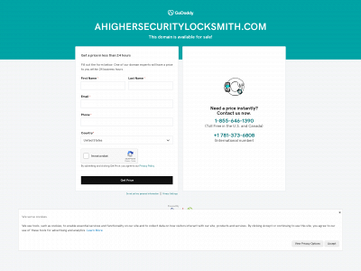 www.ahighersecuritylocksmith.com snapshot