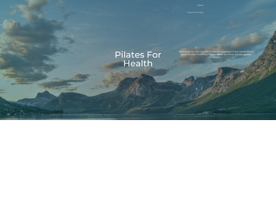 pilatesforhealth.org snapshot