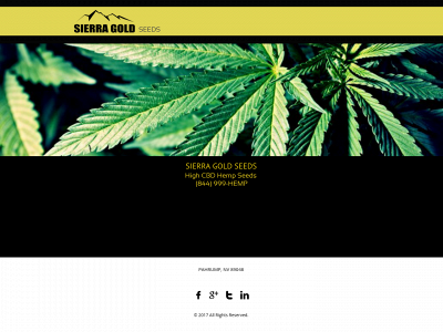 sierragoldseeds.com snapshot