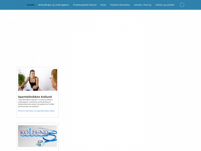 sportshospitalet.dk snapshot