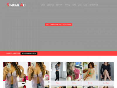 simranali.com snapshot