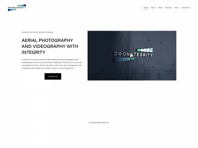 dronetegrity.com snapshot