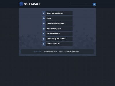 oneelevin.com snapshot