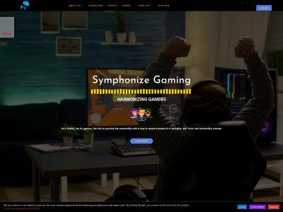 symphonize-gaming.org snapshot